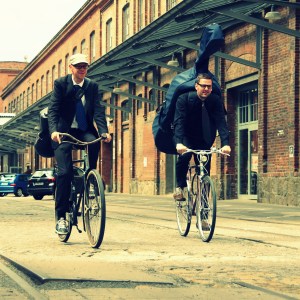 Duo Hey, SieDa! Volker Dahms und Christian Sievert Saxophon  Kontrabass Leipzig