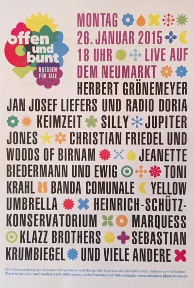 Dresden - offen und bunt